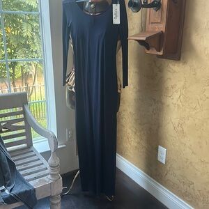 Maxi dress low back